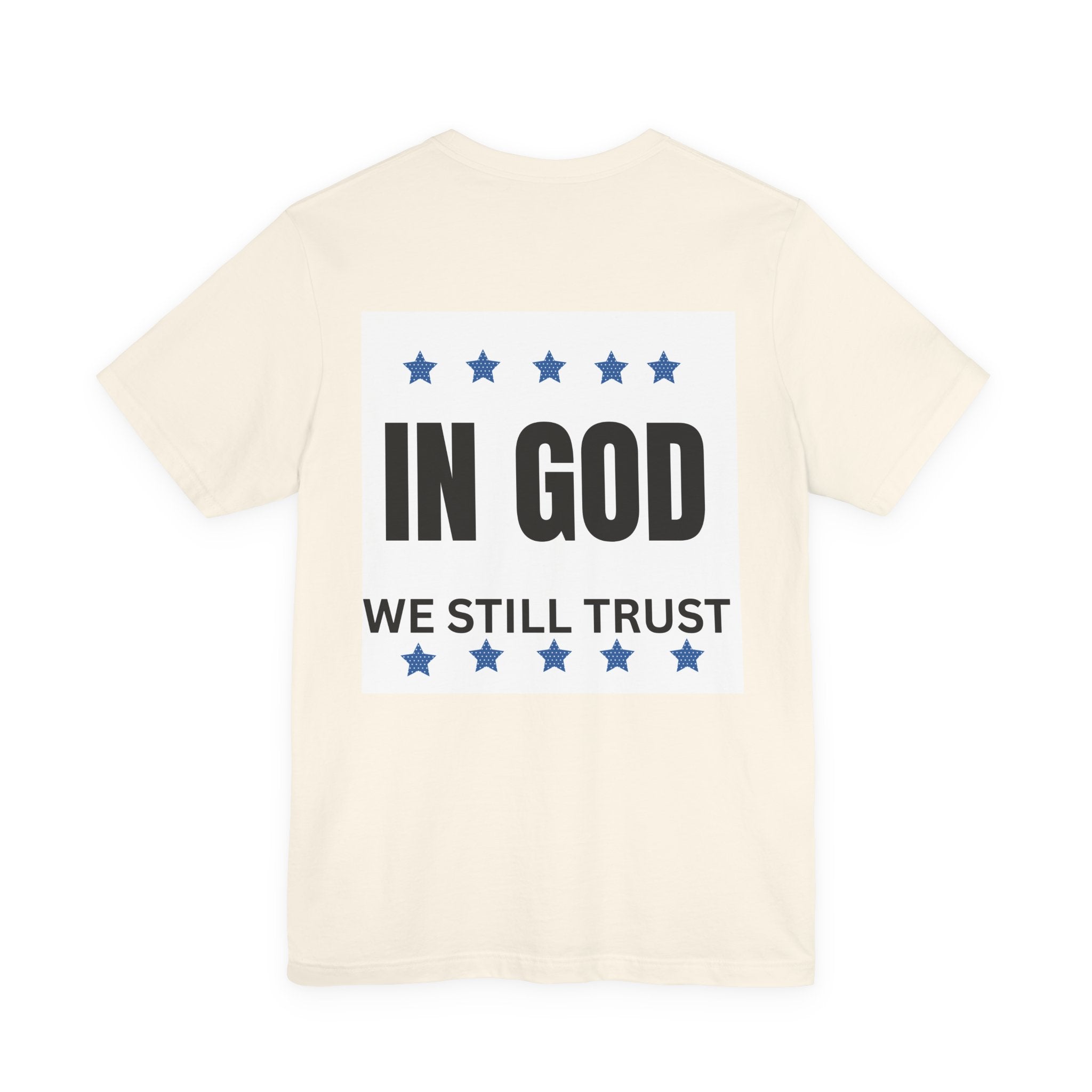 In God We Still Trust — Patriotic Faith T-Shirt | American Cross Tee