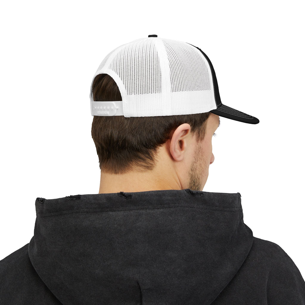 Faith Family Freedom — Patriotic Trucker Hat | Embroidered Snapback Cap