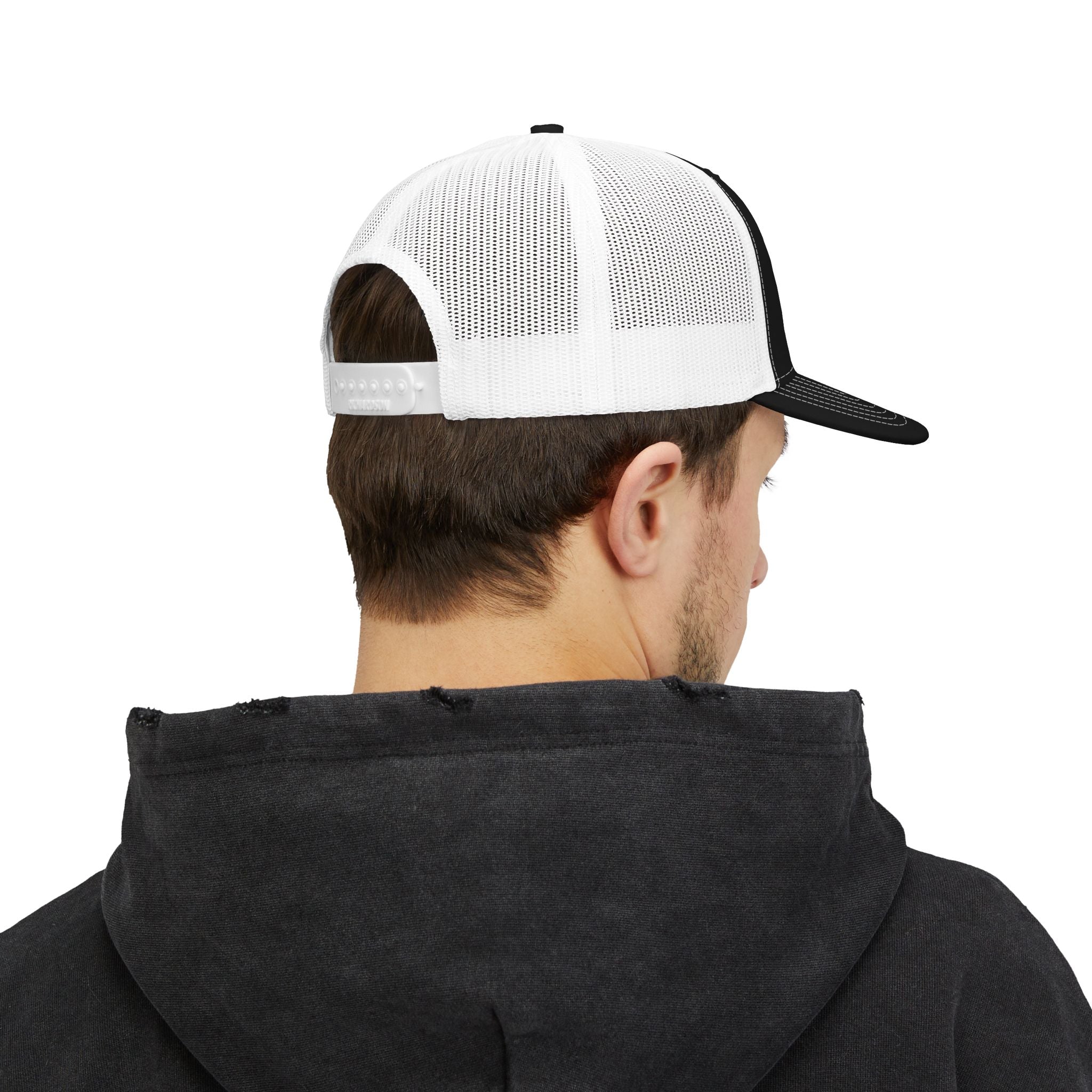 Faith Family Freedom — Patriotic Trucker Hat | Embroidered Snapback Cap