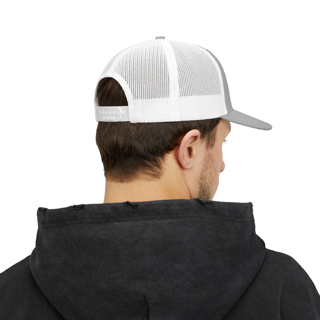 Faith Family Freedom — Patriotic Trucker Hat | Embroidered Snapback Cap