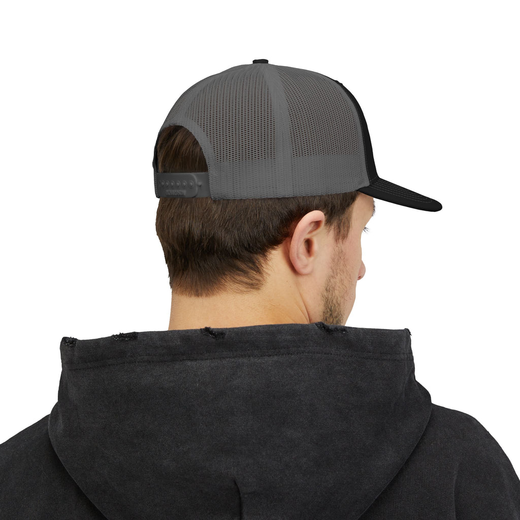 Faith Family Freedom — Patriotic Trucker Hat | Embroidered Snapback Cap