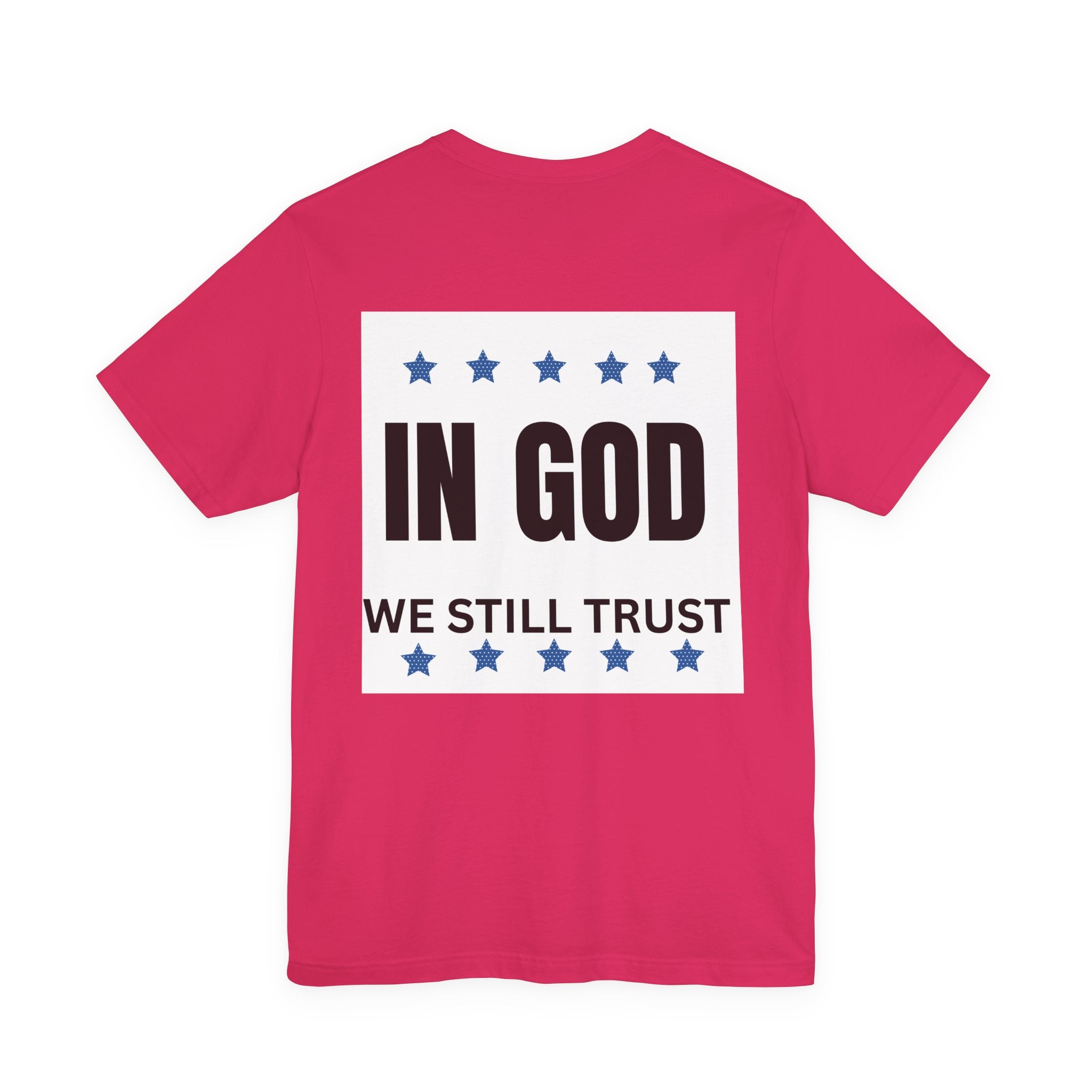 In God We Still Trust — Patriotic Faith T-Shirt | American Cross Tee